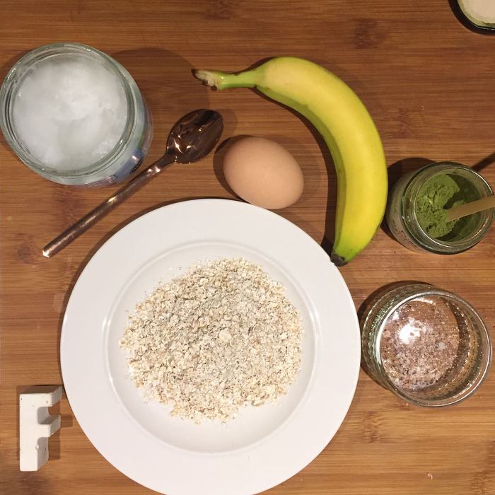 Matcha Pancakes Ingredients